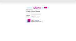 Desktop Screenshot of login.affecto.com